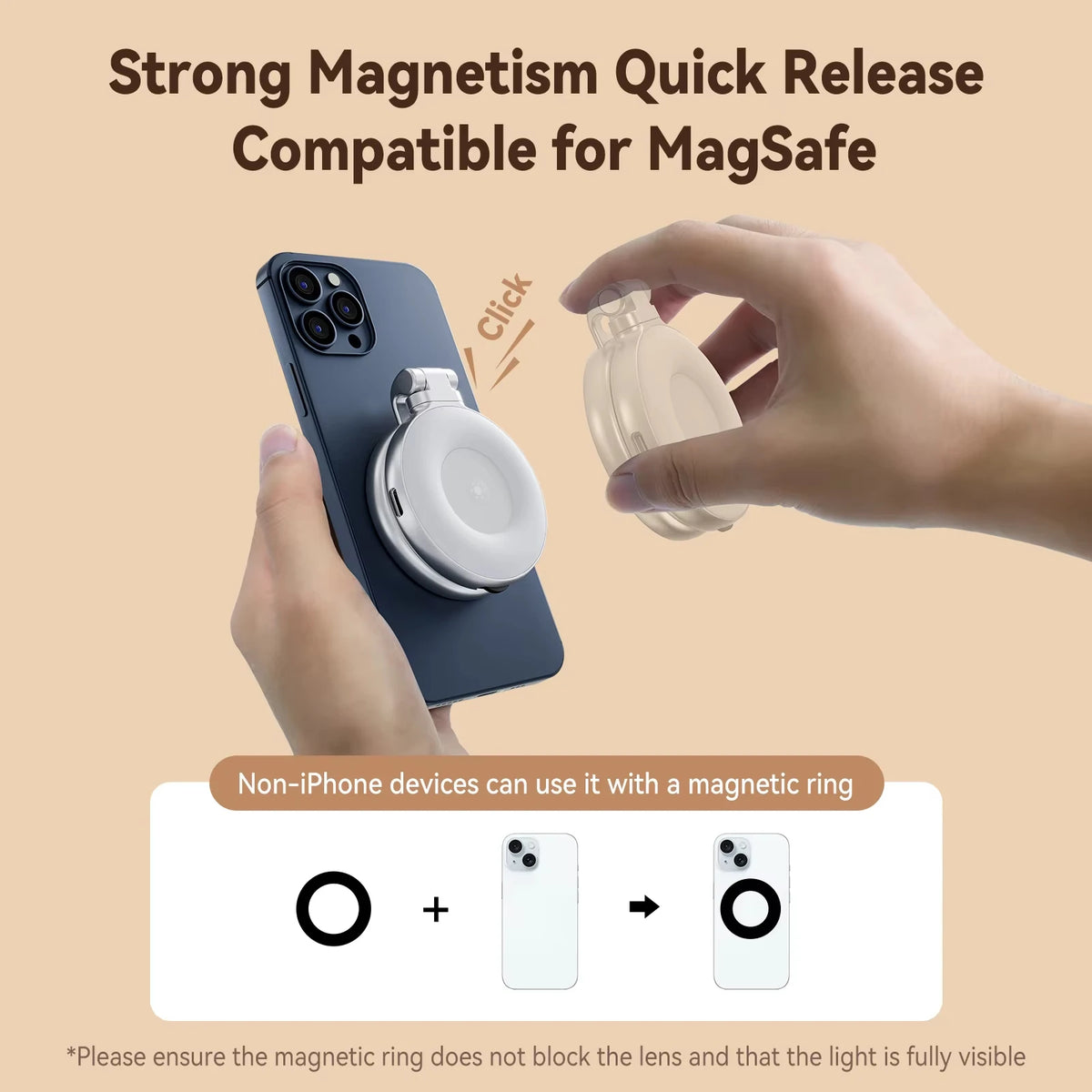 Selfie Shine Magnetic Fill Light™