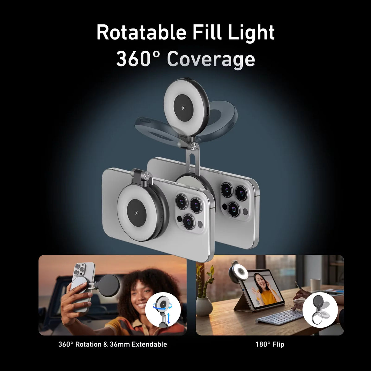 Selfie Shine Magnetic Fill Light™
